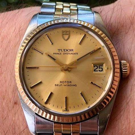 Tudor Prince Oysterdate 75203 Two Tone 